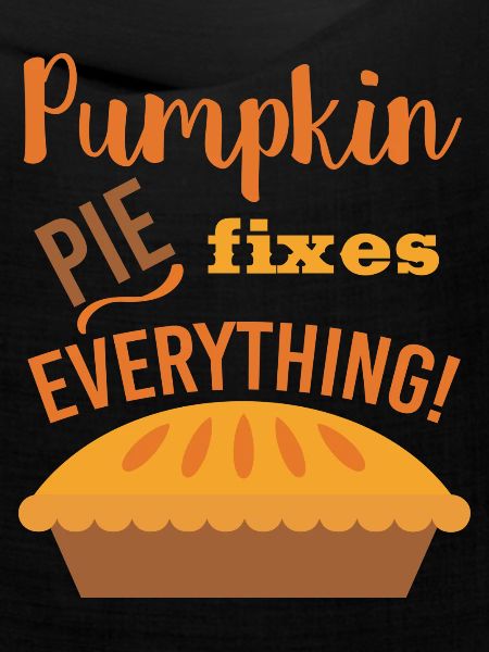 Pumpkin Pie fixes everything