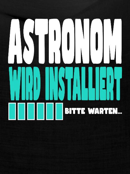 Astronom wird installiert