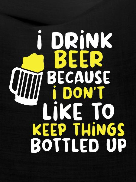 Bier Biertrinker Bierdose Bierflasche
