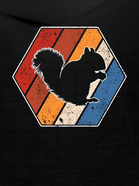 Eichhörnchen Retro