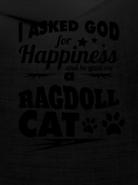Ragdoll Katze Stubentiger Spruch
