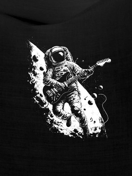 Astronaut Guitar Player