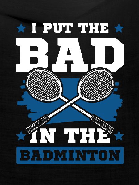 Badminton cooler spruch