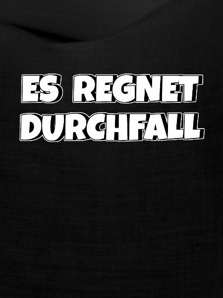 Es regnet Durchfall