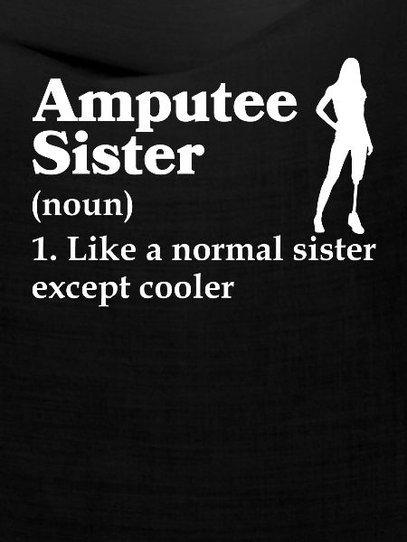 Amputiertes Bein Prothese Geschenk