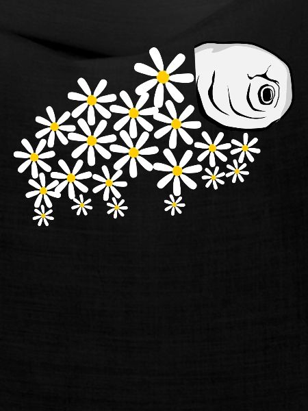Bärtierchen Tardigrade Blüten