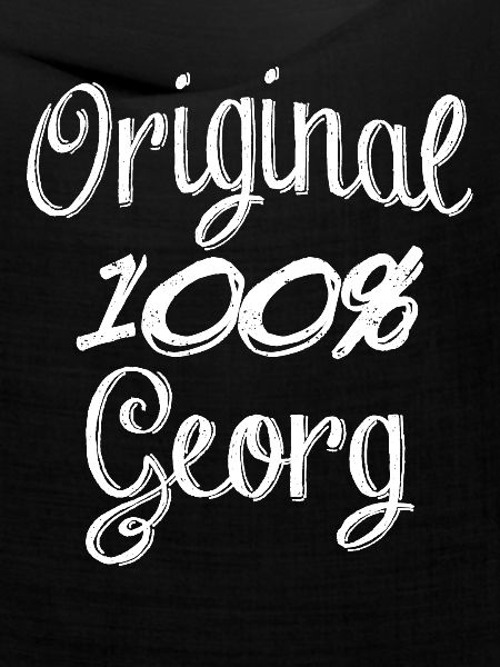 Original 100% Georg