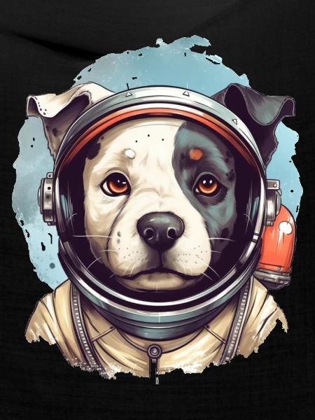 Astronauten Hund