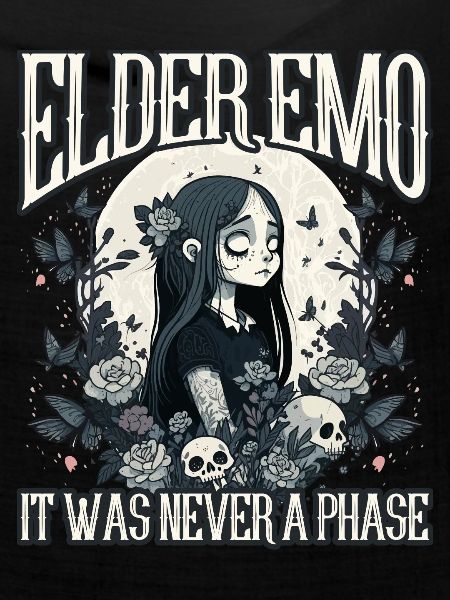 Lustiger Emo-Junge Emo-Mädchen