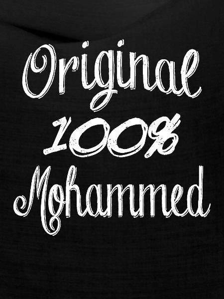 Original 100% Mohammed