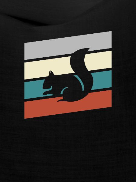 Eichhörnchen Retro