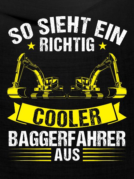 Baggerfahrer Beruf Lader Geschenk