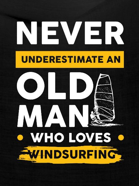 windsurfen alter mann