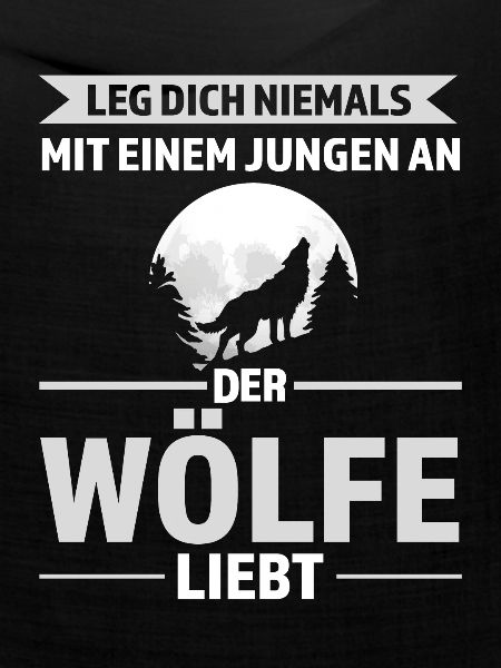 Wolf Junge Wolf Junge Geschenk