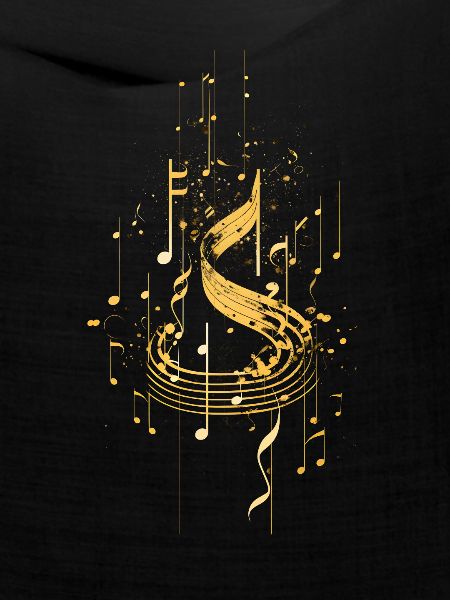 Musiknotizen Bling