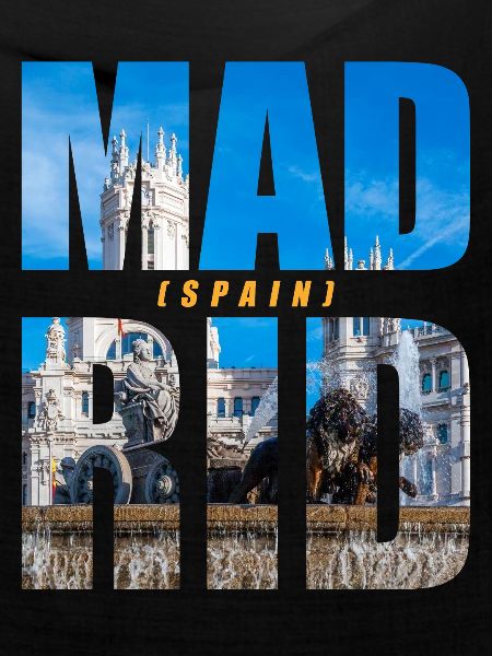 Madrid Spanien Souvenir