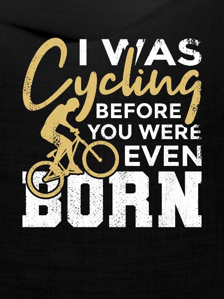 Lustiger Radfahrer Spruch