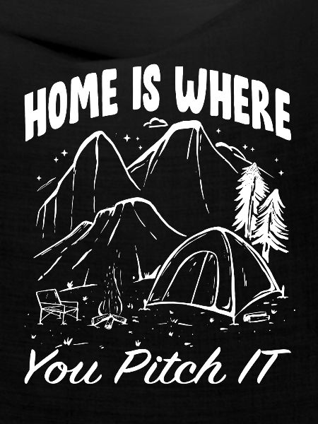Camping campfire Spruch
