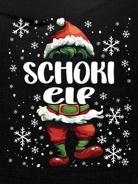 Weihnachtsoutfit Schoki Elf