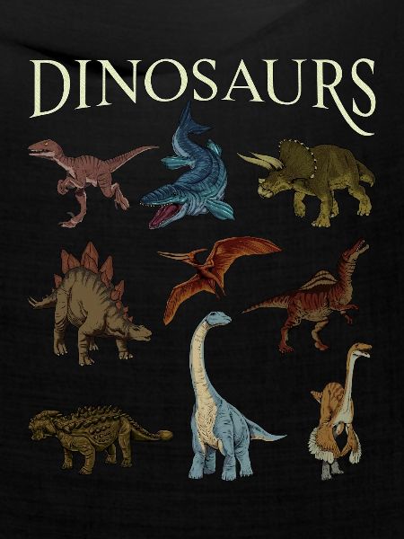 Verschiedene Dinosaurier