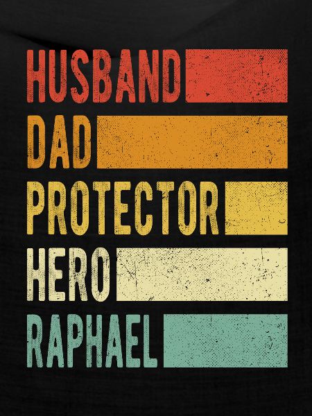 Raphael Name Papa Geschenk