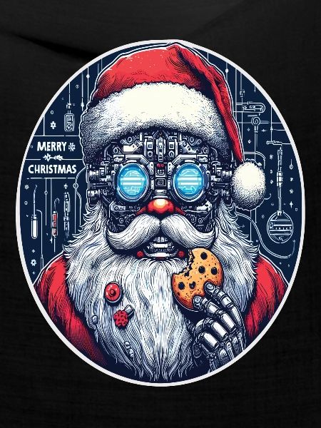 Weihnachtsmann Cyberpunk