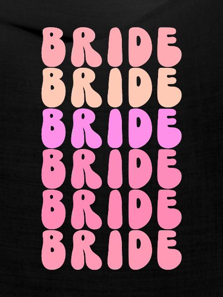Groovy Braut Bachelorette Brautparty