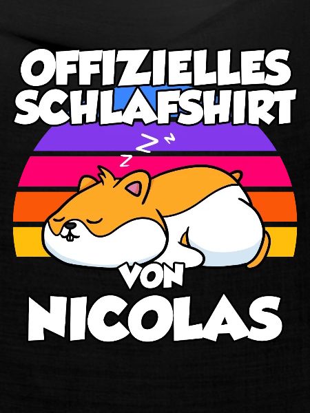 Offizielles Schlafshirt Von Nicolas