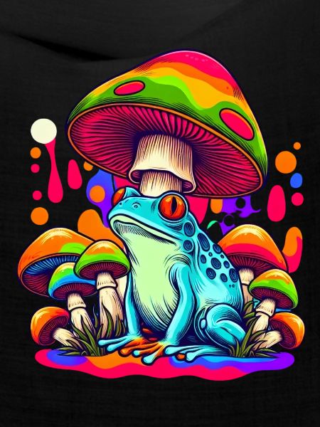 Festival Psytrance Psychedelic Pilz Frosch