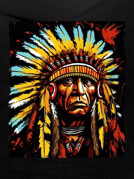 Apache Indianer Häuptling