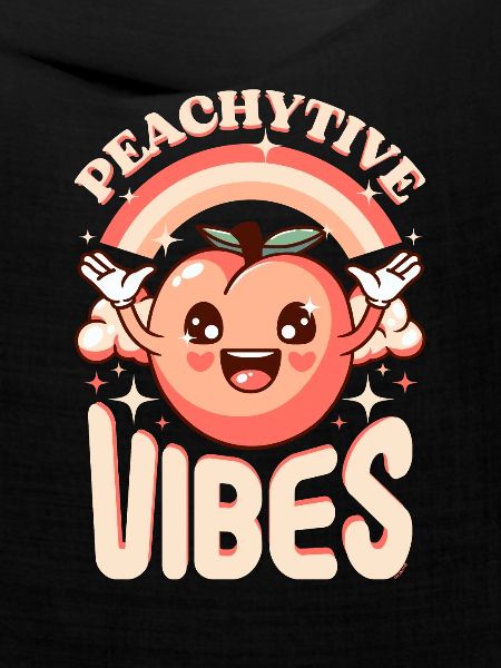 Pfirsich-Pfirsich-Vibes