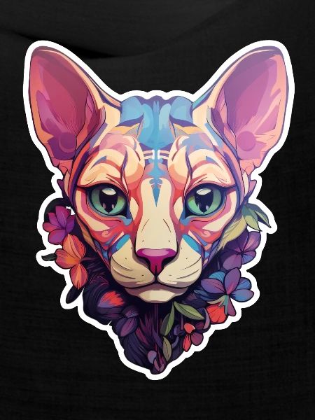 Sphynx-Katzenkopf