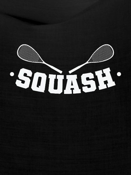 Squash spielen im Duell
