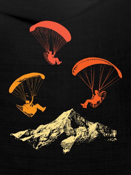 Flugschirm motorschirm paramotoring