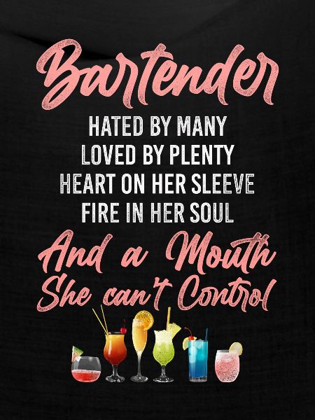 Bartender Mixologist Bartender