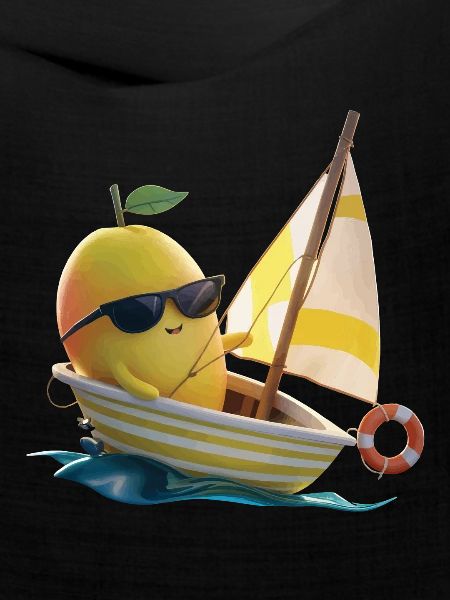 Obst Mango Bootfahren Geschenk