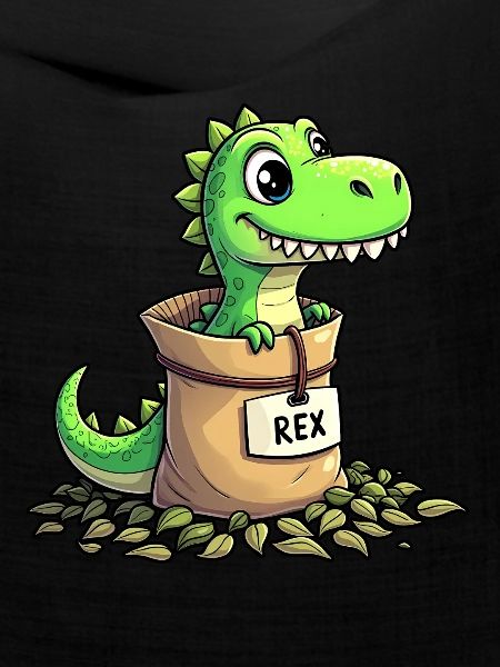 Tea Rex Dinosaurier