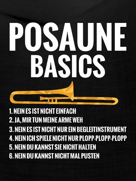 Posaune Basics Regeln Blaskapelle Blasmusik