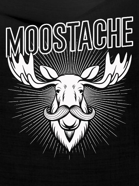 Moustache Bart Bärtig Elch