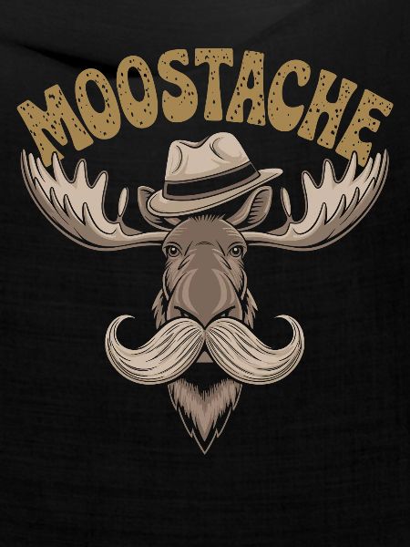 Moustache Bart Bärtig Elch