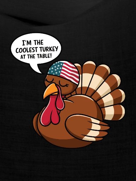 Lustiger Thanksgiving Truthahn