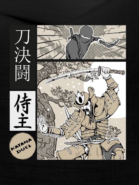 samurai katana Duell vs ninja