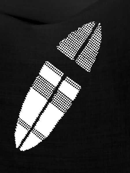 Surfbrett Pixel Grafik