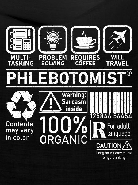 Phlebotomist multi tasking problem solving