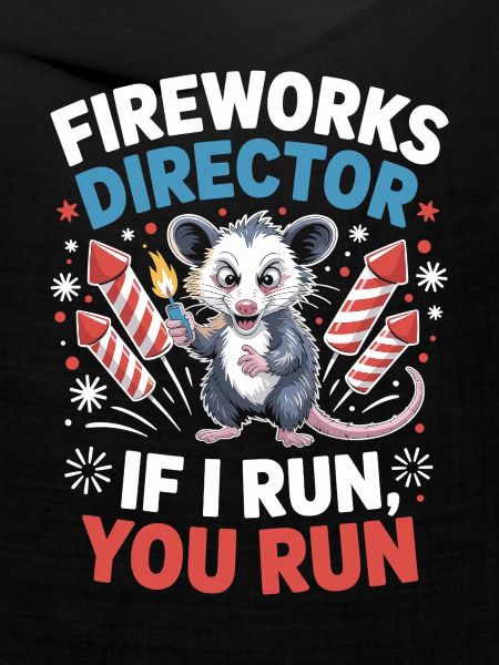 Fireworks director opossum
