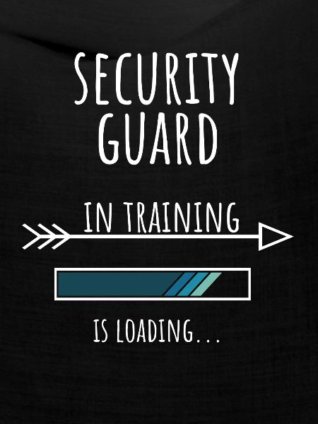 Security Guard Geschenk Beruf Ausbildung