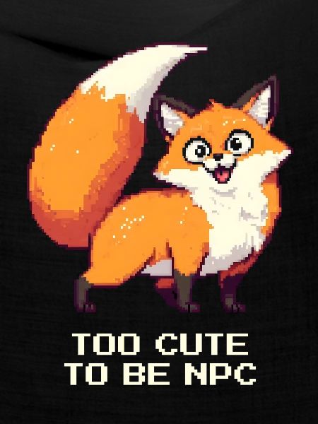 Derpy Fuchs mit Main-Character-Energy