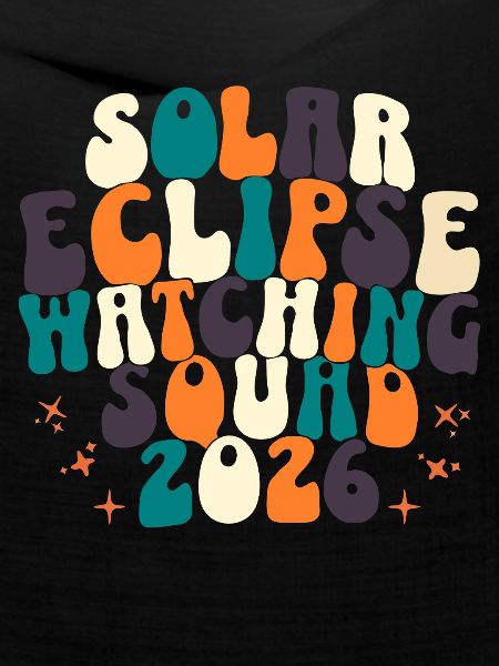 Solar Eclipse Watching Squad 2026