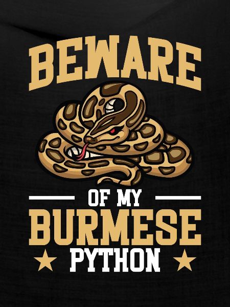 Burmesischer Python-Plüschschlangenliebhaber Reptilien-Burmeser