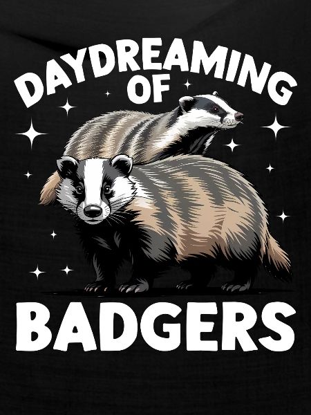 Funny Animal Badger